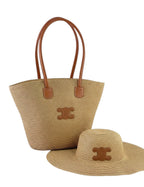 Celine Teen Panier Bag - Raffia