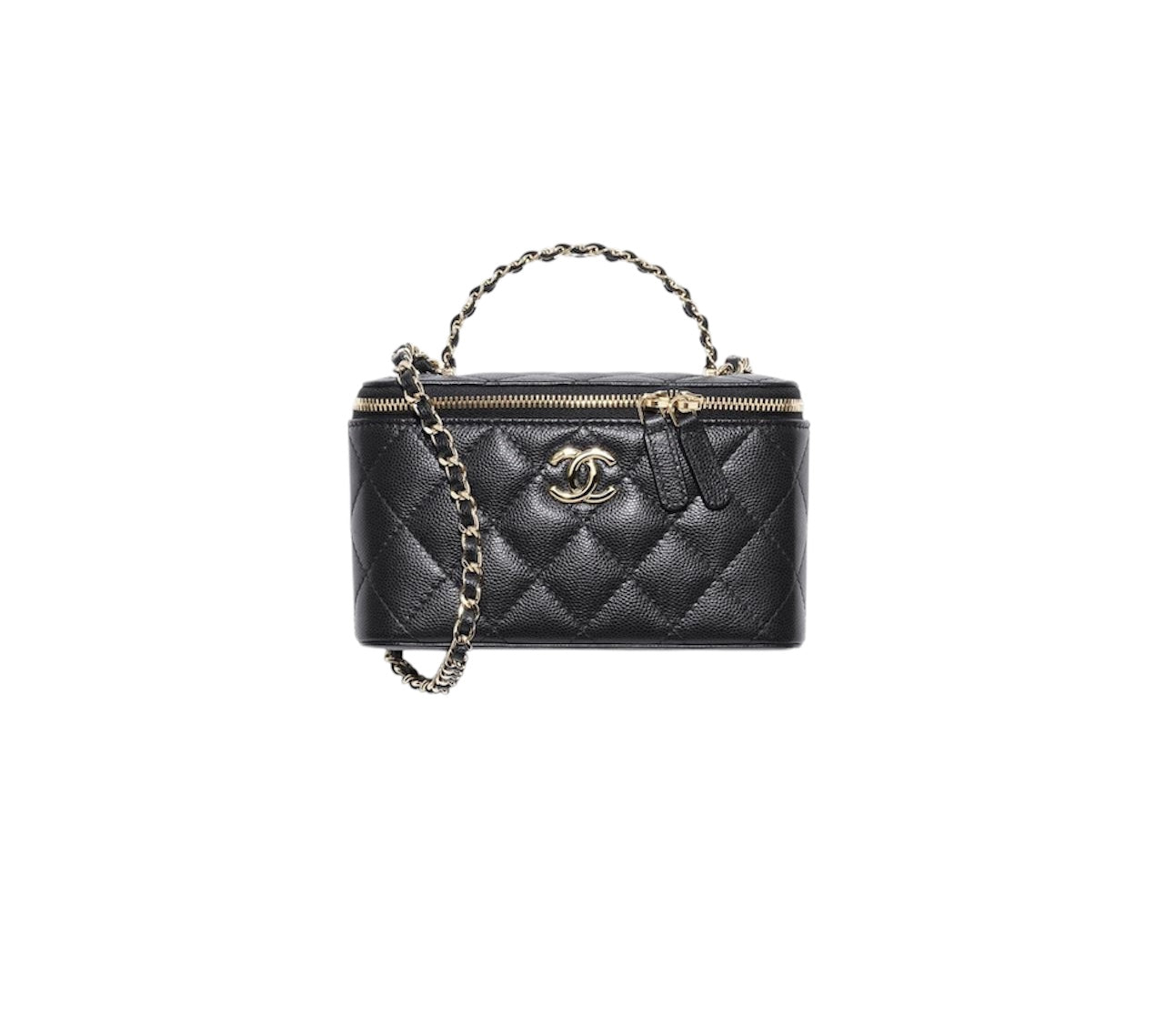 Chanel Vanity with Chain - Black