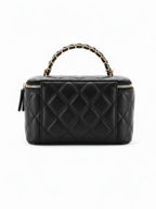 Chanel Vanity with Chain - Black