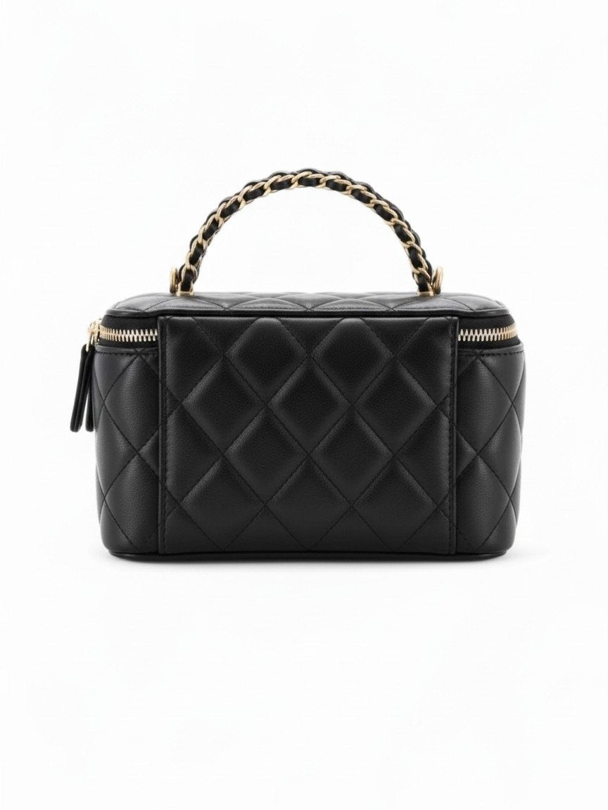 Chanel Vanity with Chain - Black