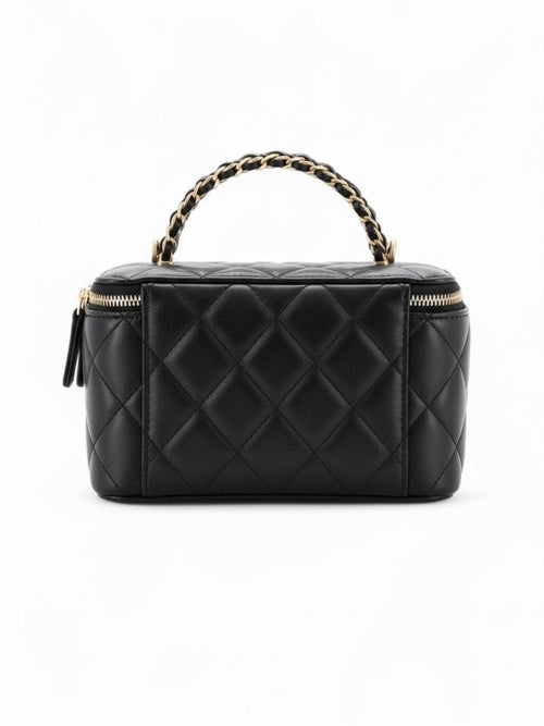 Chanel Vanity with Chain - Black