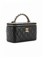 Chanel Vanity with Chain - Black
