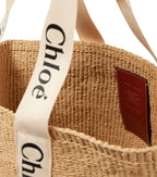 Chloe Woody Logo-Strap Tote