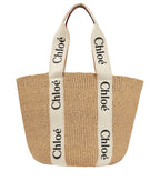 Chloe Woody Logo-Strap Tote