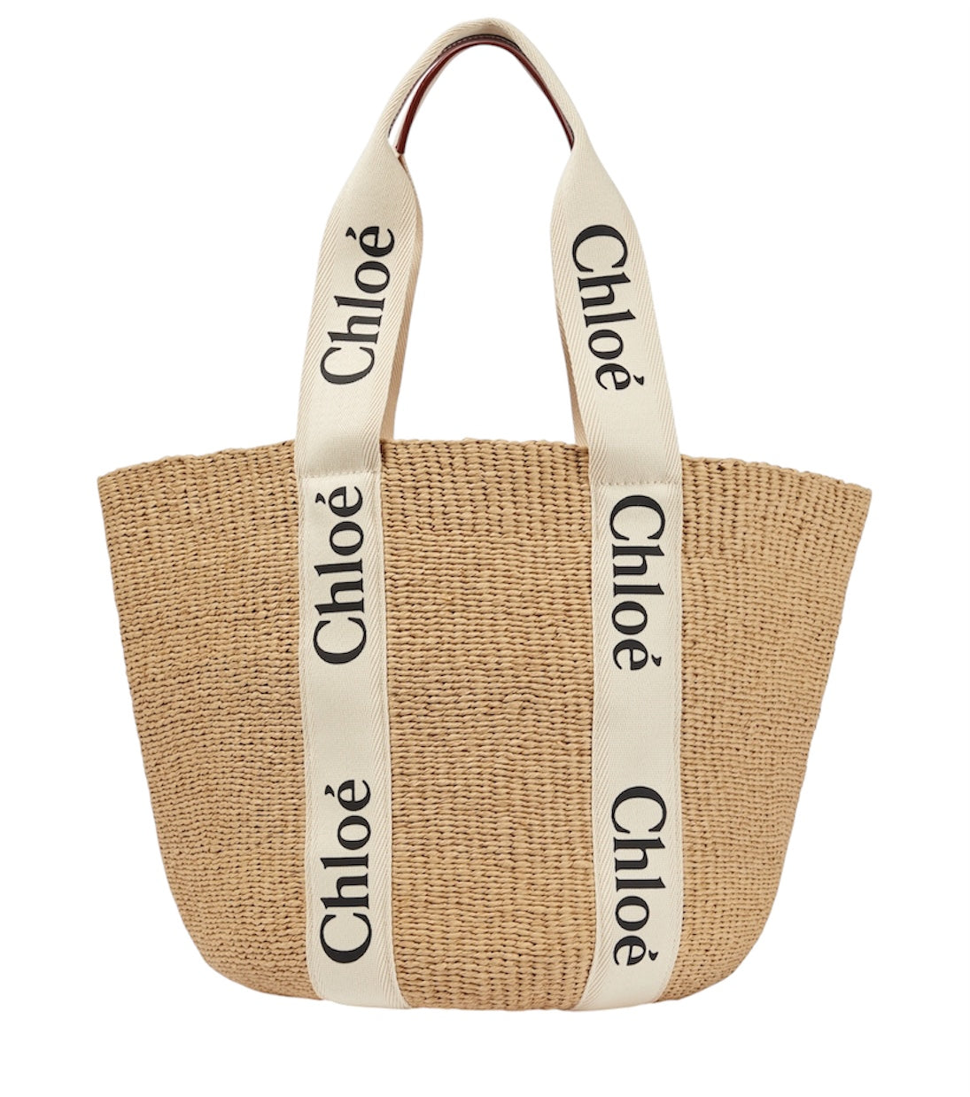 Chloe Woody Logo-Strap Tote
