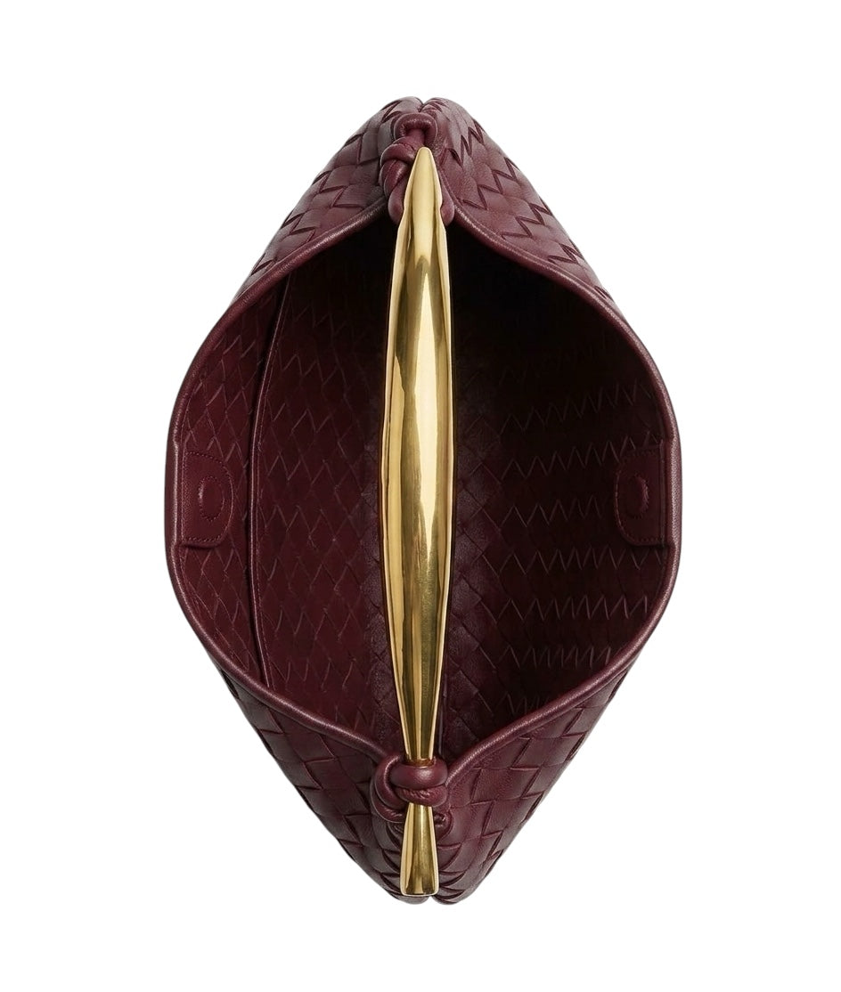 Bottega Veneta Sardine Bag - Burgundy