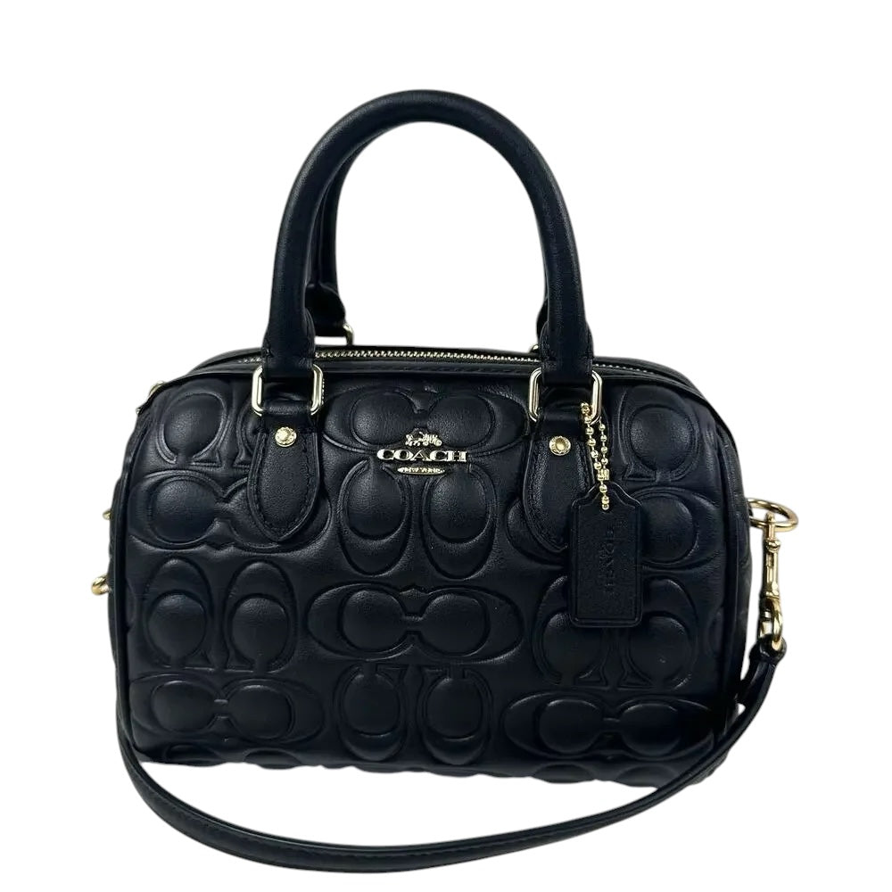 Coach Mini Rowan Crossbody - Black