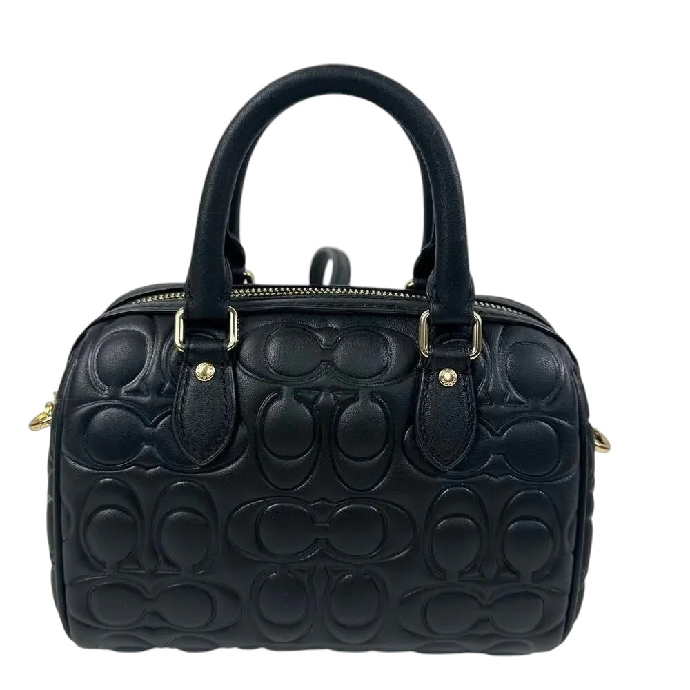 Coach Mini Rowan Crossbody - Black