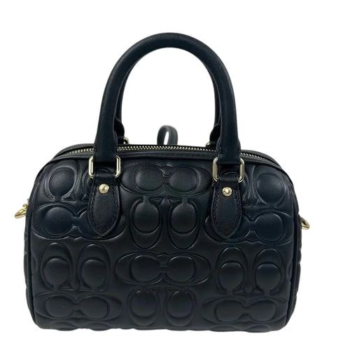 Coach Mini Rowan Crossbody - Black