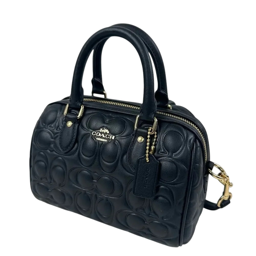 Coach Mini Rowan Crossbody - Black