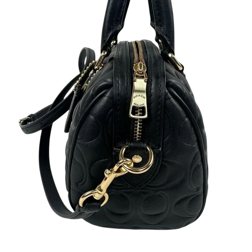 Coach Mini Rowan Crossbody - Black