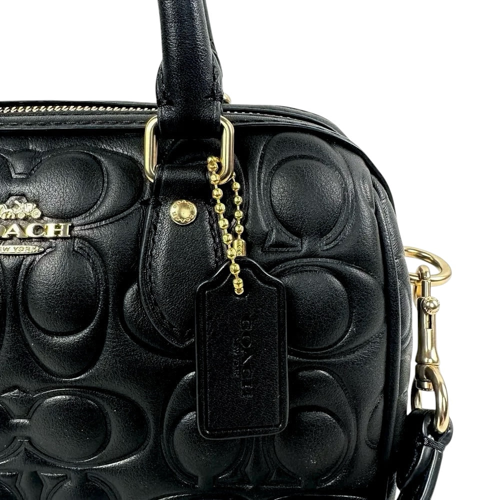 Coach Mini Rowan Crossbody - Black