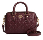 Coach Mini Rowan Crossbody - Burgundy