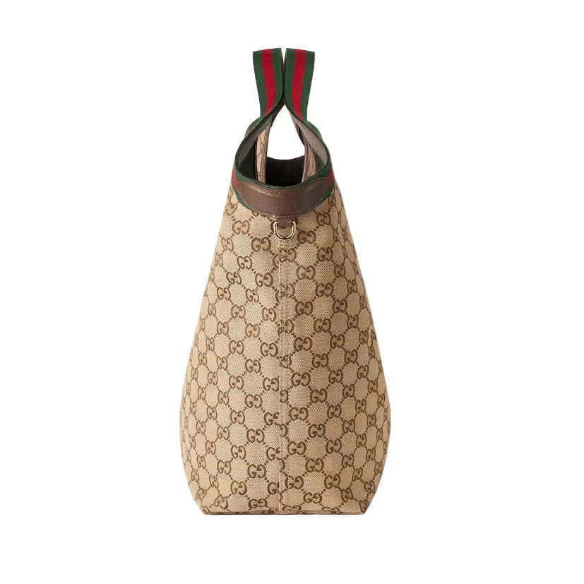 Gucci Giglio Large Tote - Beige GG Canvas