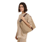 Gucci Giglio Large Tote - Beige GG Canvas