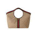 Gucci Giglio Large Tote - Beige GG Canvas