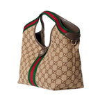 Gucci Giglio Small Tote - Beige GG Canvas