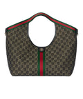 Gucci Giglio Tote - Black GG Denim