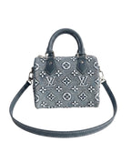 LV Nano Speedy - Monogram Denim