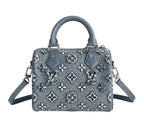 LV Nano Speedy - Monogram Denim