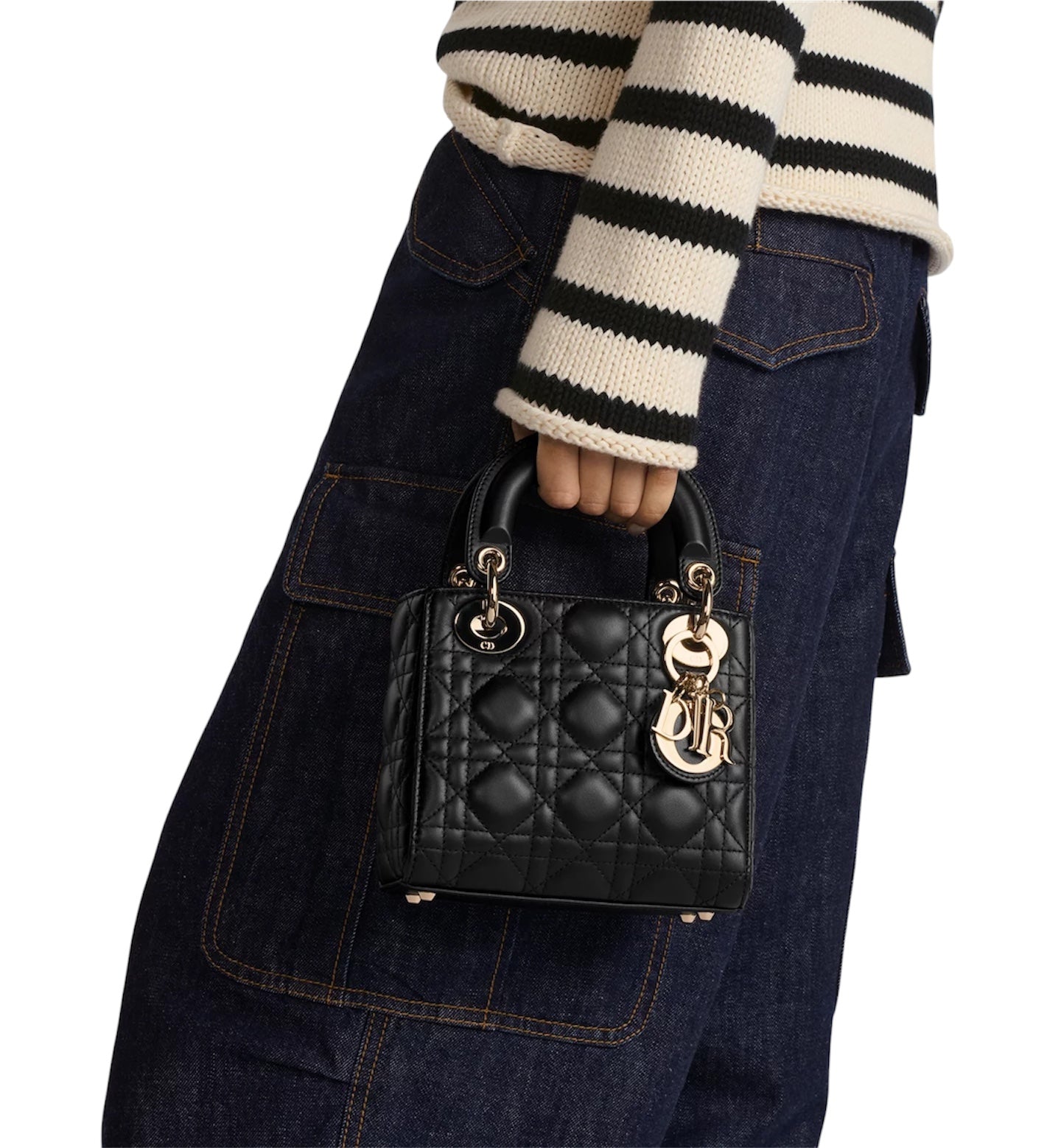 Dior Mini Lady Bag - Black