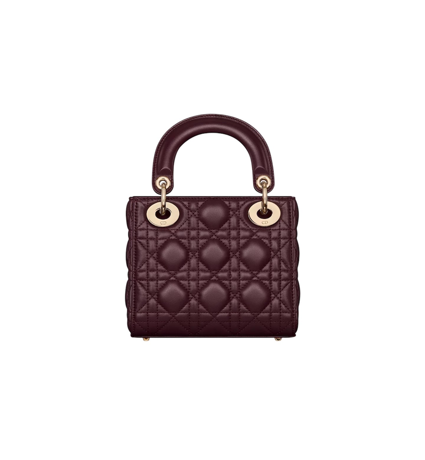 Dior Mini Lady Bag - Burgundy