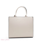 Emily Loran Square Tote Floral - Large Peach