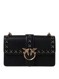 PINKO love one shoulder bag with studs