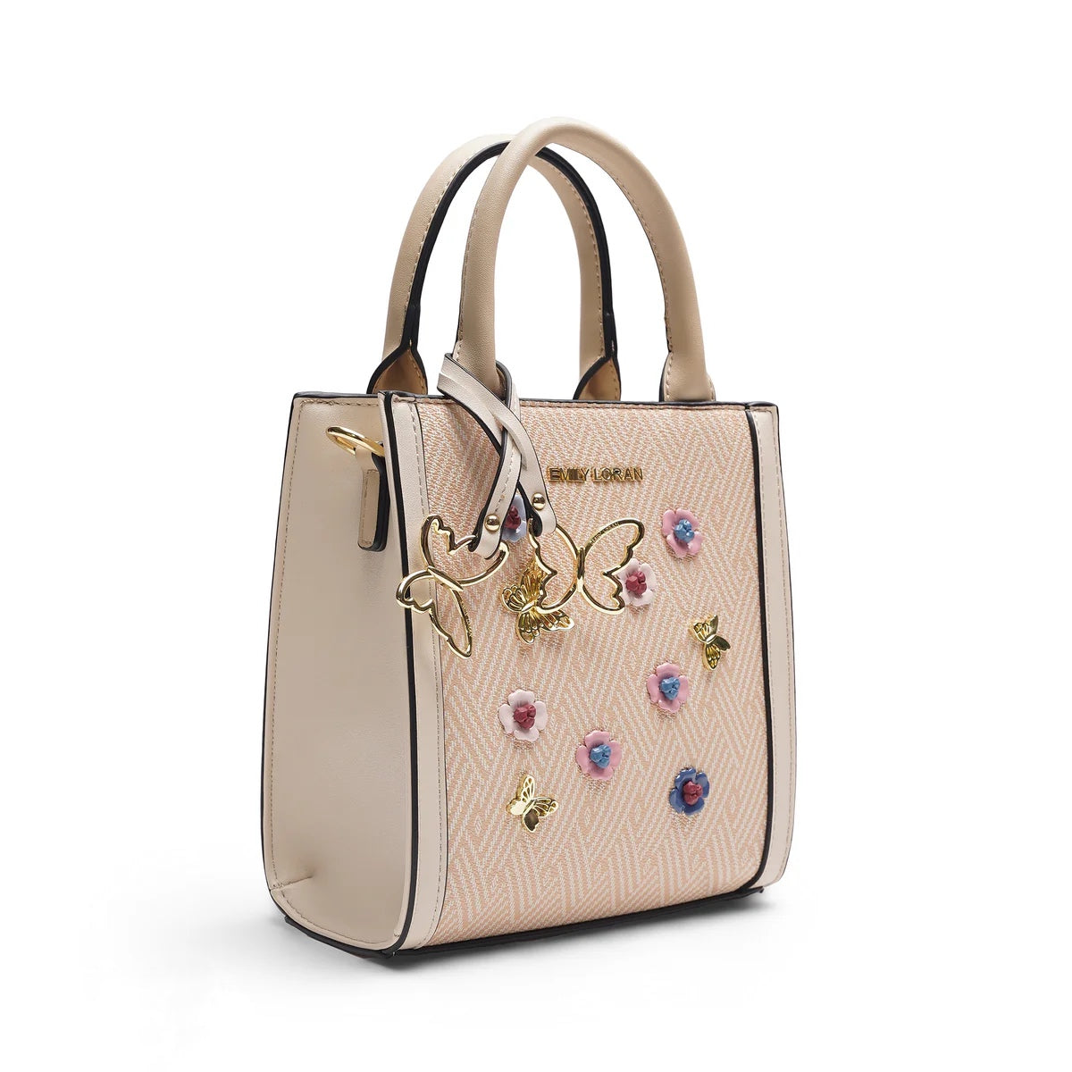 Emily Loran Square Tote Floral - Small